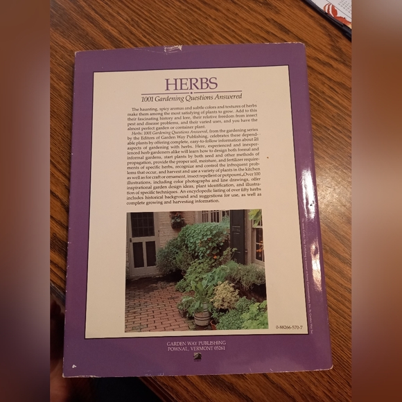 HERBS 1001 Gardening Questions Answered Book - Picture 9 of 9
